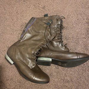 Brown Boots Size 9